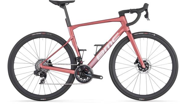 BMC Roadmachine 01 THREE Metallic Red Brown / White 47