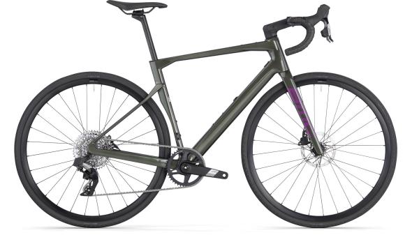BMC Roadmachine X THREE Steel Green / Purple 61
