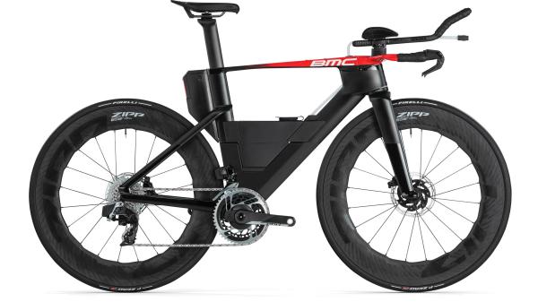 BMC Speedmachine 01 LTD Carbon Black / Neon Red L