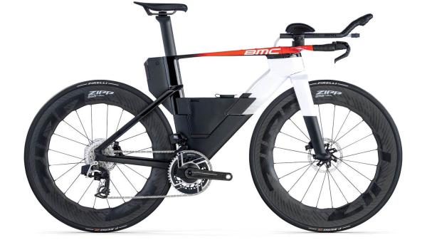 BMC Speedmachine 01 ONE Cool White / Neon Red L