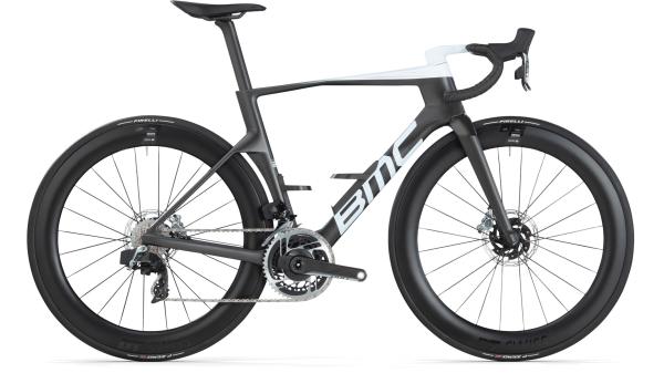 BMC Teammachine R 01 LTD Carbon Black / Cool White 58