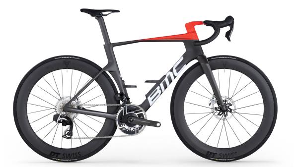 BMC Teammachine R 01 ONE Carbon / Neon Red 56