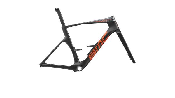 BMC Teammachine R 01 Frameset Carbon / Fluo Wrap 54