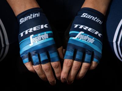 Santini Handschuh Santini Trek-Segafredo Team Women XL Blu Produktbild 3