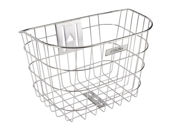 Electra Basket Electra Stainless Wire Headset Mounted Silv
