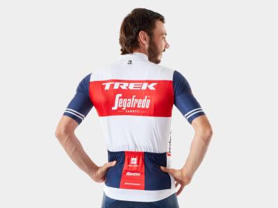 Santini Trikot Santini Trek-Segafredo Replica XS White/Blu Produktbild 1