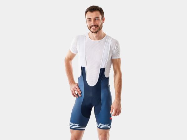 Santini Short Santini Trek-Segafredo Replica Tr&auml;ger XXL Da