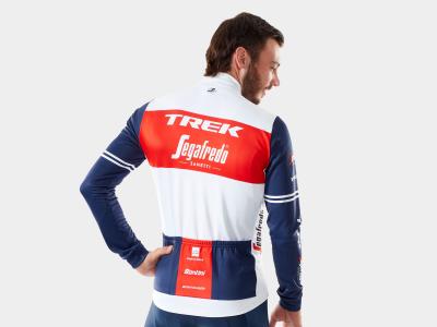 Santini Trikot Santini Trek-Segafredo Race Langarm XXL Whi Produktbild 1