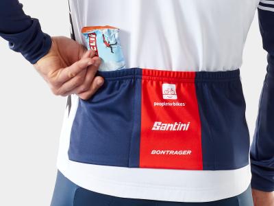 Santini Trikot Santini Trek-Segafredo Race Langarm XXL Whi Produktbild 2