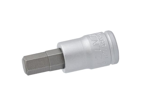 Unior Tool Unior Hex Bit 1/4" Drive 6mm
