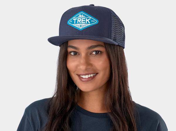 Trek Kopfbedeckung Trek Diamond Patch Hat Einheitsgr&ouml;&szlig;e
