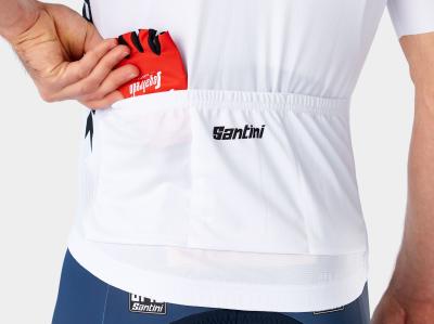 Santini Trikot Santini Trek-Segafredo Replica L White/Red Produktbild 2