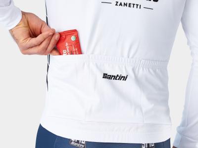 Santini Trikot Santini Trek-Segafredo Race Langarm XS Whit Produktbild 2