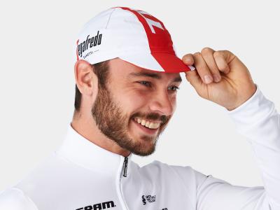 Santini Kopfbedeckung Santini Trek-Segafredo Fahrradkappe Produktbild 1