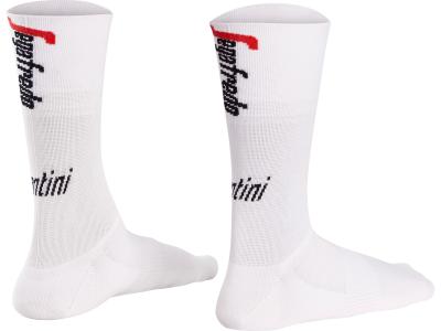 Santini Socke Santini Trek-Segafredo Sommer XL/XXL White/R Produktbild 1