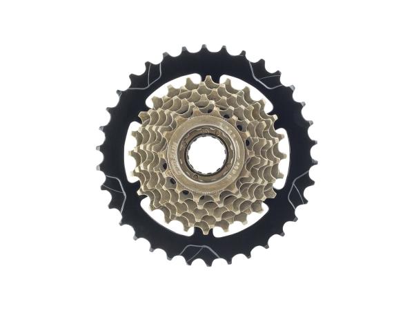 Unbekannt Cassette SunRun FW-7IB 7-Speed 14-34t Brown