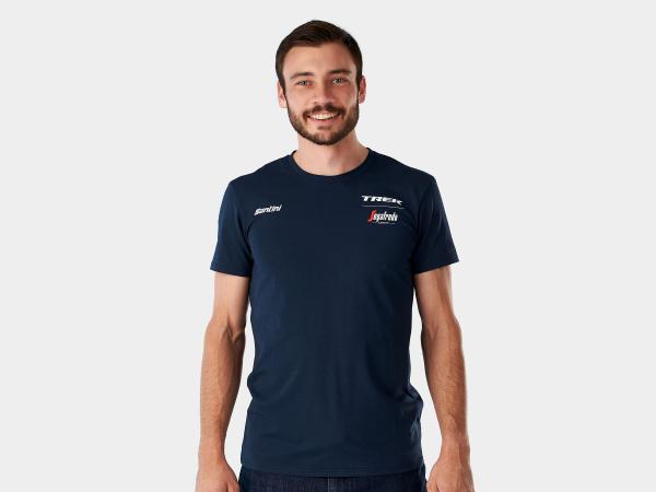 Santini Oberteil Santini Trek-Segafredo T-Shirt XL Dark Bl
