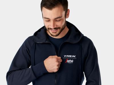 Santini Jacke Santini Trek-Segafredo Hoodie XL Dark Blue Produktbild 2