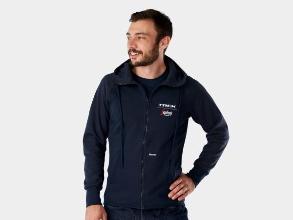 Santini Jacke Santini Trek-Segafredo Hoodie XXL Dark Blue