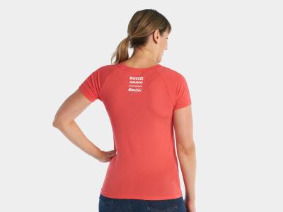 Santini Oberteil Santini Trek-Segafredo T-Shirt Wmn M Radi Produktbild 1