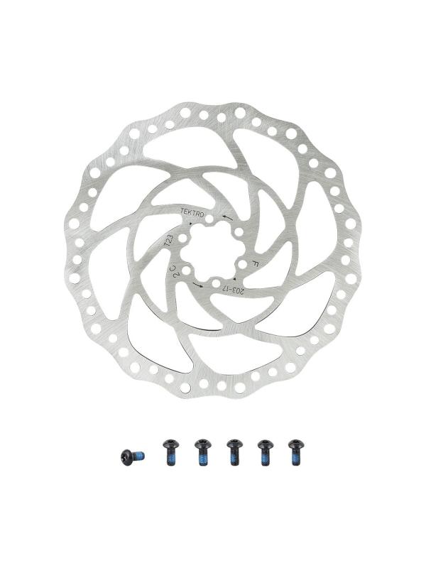 Tektro Rotor Tektro TR-17 203mm 2.3mm 6-Bolt Stainless St