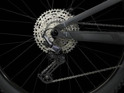 Trek Top Fuel 5 Deore ML Matte Dnister Black Produktbild 4