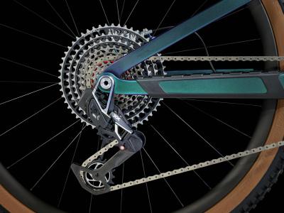 Trek Top Fuel 9.9 XX AXS S Matte Emerald Iris Produktbild 4