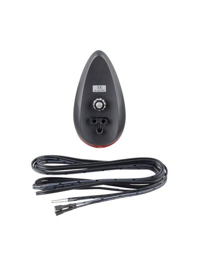 Spanninga Light Spanninga Nr.9 XE e-bike 6-36v Black/Red Rea Produktbild 1