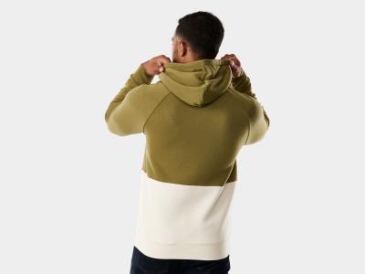 Trek Oberteil Trek Color Block Hoodie S Olive/Cream Produktbild 1