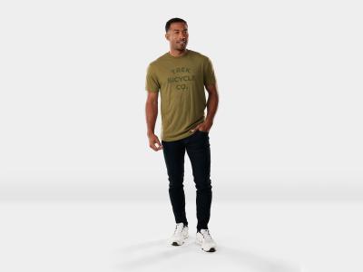 Trek Oberteil Trek Bicycle Tonal T-Shirt XXL Olive Produktbild 2