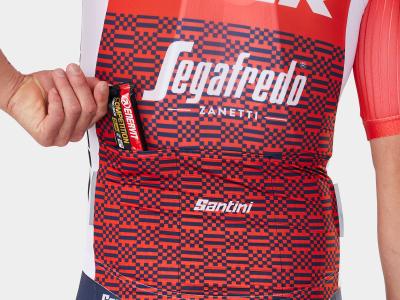 Santini Trikot Santini Trek-Segafredo Team XXL White/Red Produktbild 2