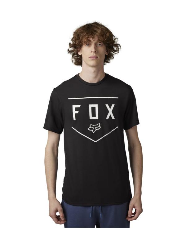 Fox Racing Shirt Fox Racing Shield Tech Tee X-Large Black