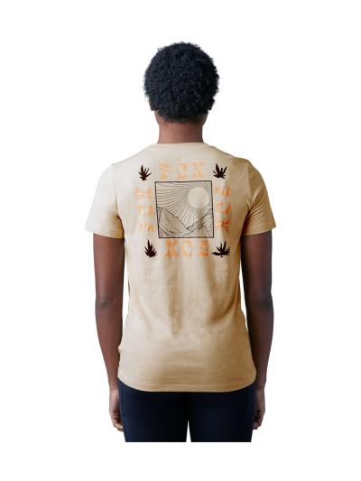 Fox Racing Shirt Fox Racing Hinkley Tee Women Small Beige Produktbild 1