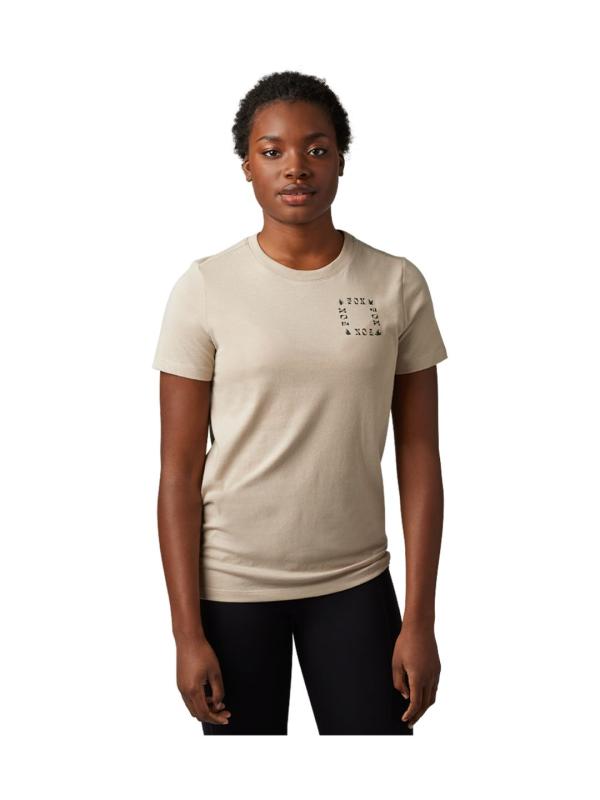 Fox Racing Shirt Fox Racing Hinkley Tee Women Large Beige