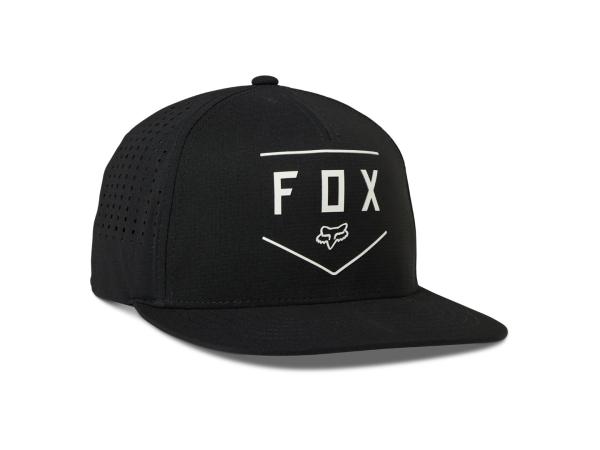 Fox Racing Headwear Fox Racing Shield Tech Snapback Hat Black