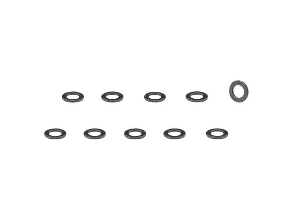 Unbekannt Spacer Trek-Electra Washer 10ODx5.3IDx1.0T Black 1