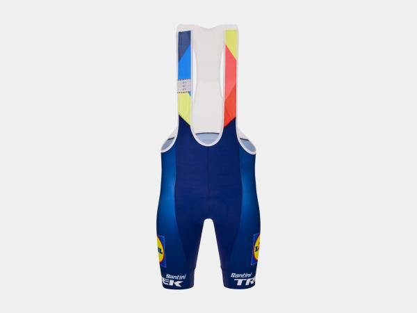 Santini Tr&auml;gershort Santini Trek Replica M Blue/Yellow