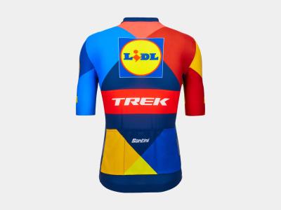 Santini Trikot Santini Trek Replica Women S Blue/Yellow Produktbild 1
