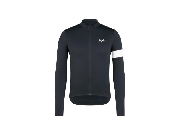 Rapha Jersey Rapha 24 Core Thermal Long Sleeve Small Bla