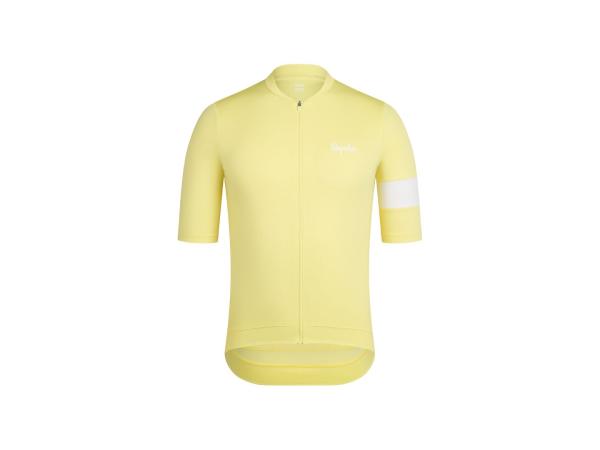 Rapha Trikot Rapha 25 Core M Canary Yellow/White