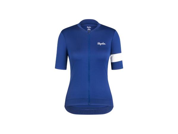 Rapha Trikot Rapha 25 Core Women S Blue/White Stripe