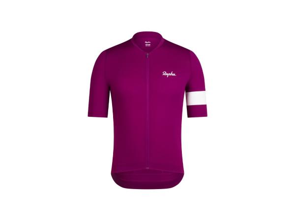 Rapha Trikot Rapha 25 Core Lightweight XXL Mauve/White