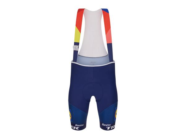 Santini Tr&auml;gershort Santini Trek Team S Blue/Yellow