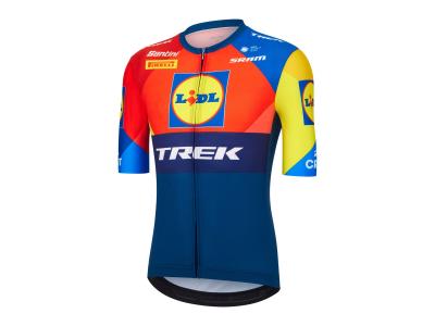 Santini Trikot Santini Trek Replica XXL Blue/Yellow Produktbild 2