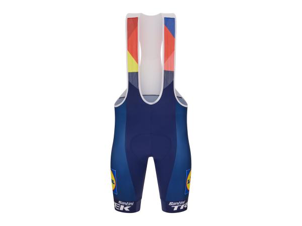 Santini Tr&auml;gershort Santini Trek Replica XL Blue/Yellow