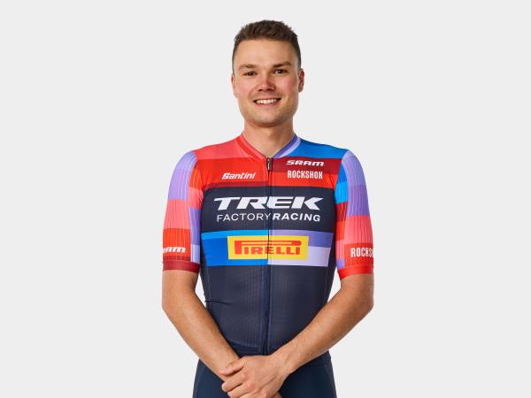 Santini Trikot Santini Trek Factory Racing Replica M Blue