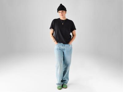 Trek Shirt Trek Monochromatic Logo XS Black/Black Produktbild 2