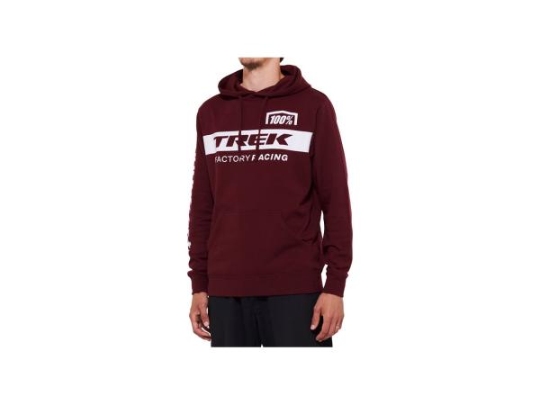 Unbekannt Oberteil 100 TFR Kapuzenpullover L Dark Red