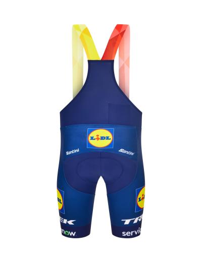 Santini Short Santini Trek Team Bib Medium Blue/Yellow Produktbild 1