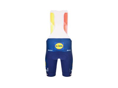 Santini Short Santini Trek Replica Bib Medium Blue/Yellow Produktbild 1